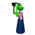 Gartenfigur Frosch mit Fernglas