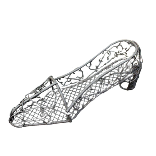 Drahtschuh zum Bepflanzen L19cm