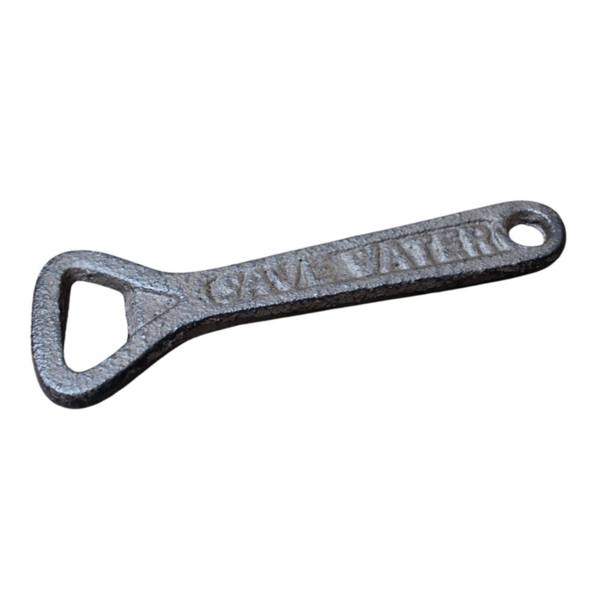 Flaschenöffner Gusseisen rustikal Kapselheber L14,5cm