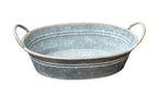 Pflanzschale oval mit Griffen Landhaus 37cm