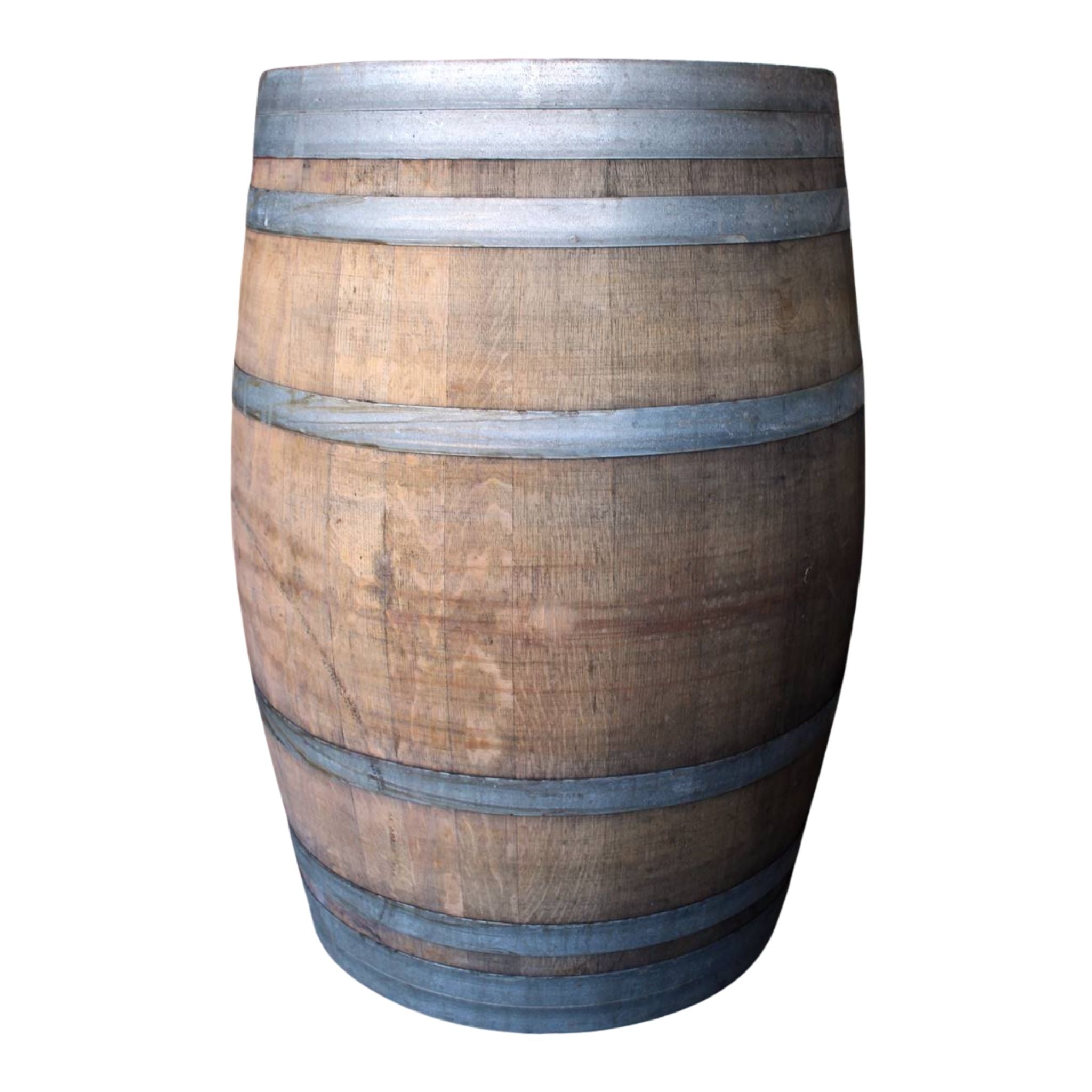 Weinfass 225 ltr. natur, Eichenfass, Holzfass, Regentonne, Pflanzgefäss