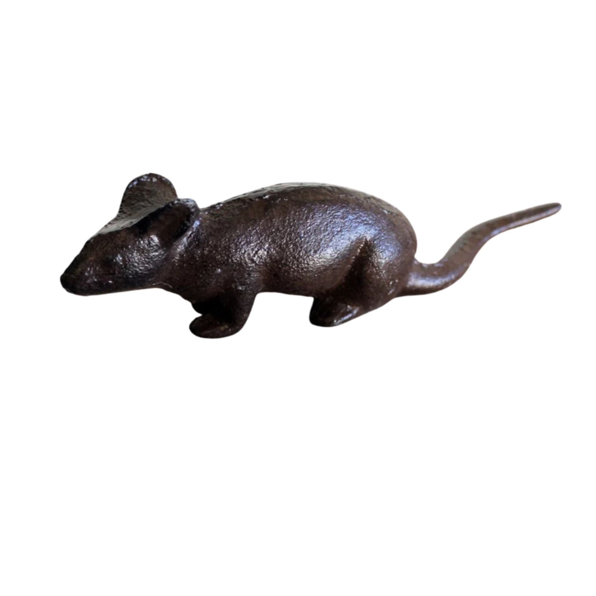 Gartenfigur Maus Gusseisen