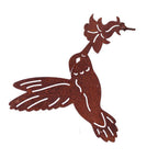 Gartenfigur Kolibri Edelrost