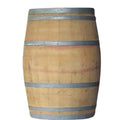 Weinfass 225 ltr. natur, Eichenfass, Holzfass, Regentonne, Pflanzgefäss