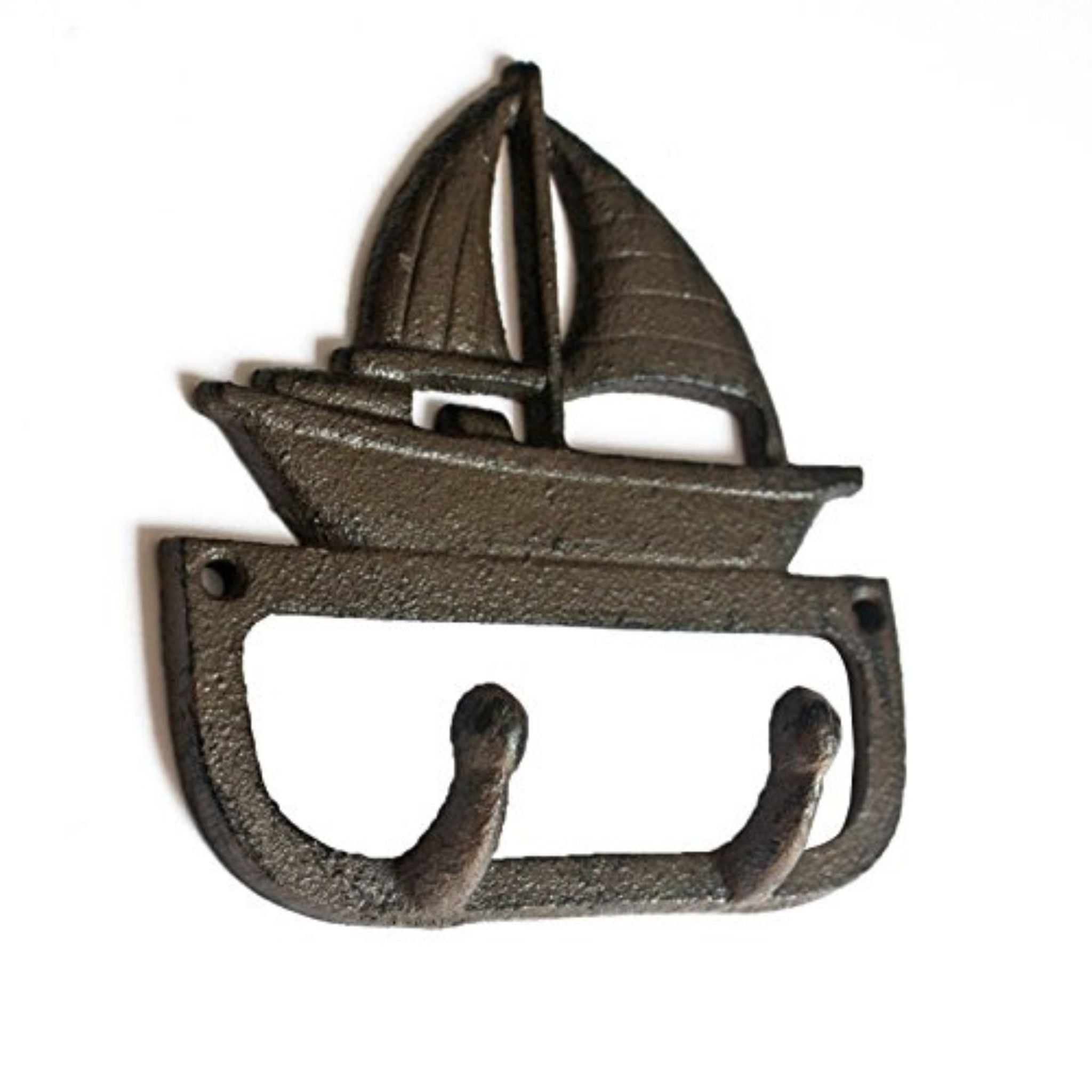 Doppel Wandhaken Segelschiff Boot Garderobe