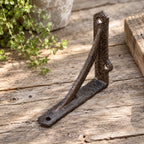 Regalträger Gusseisen antikbraun kleiner Regalwinkel 10 cm