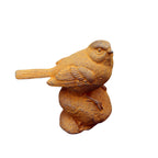 Gartenfigur Vogel auf Stein II