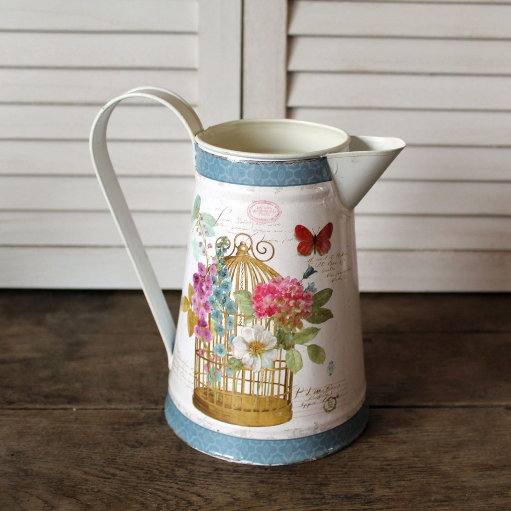 Deko Kanne Vogelkäfig Nostalgie Shabby