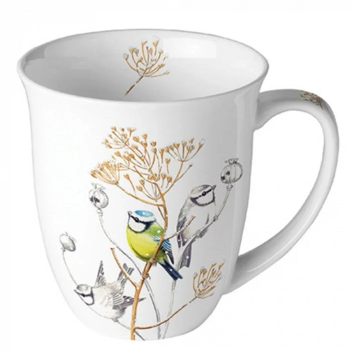 Porzellan Tasse Kleine Blaumeise 0,4 L