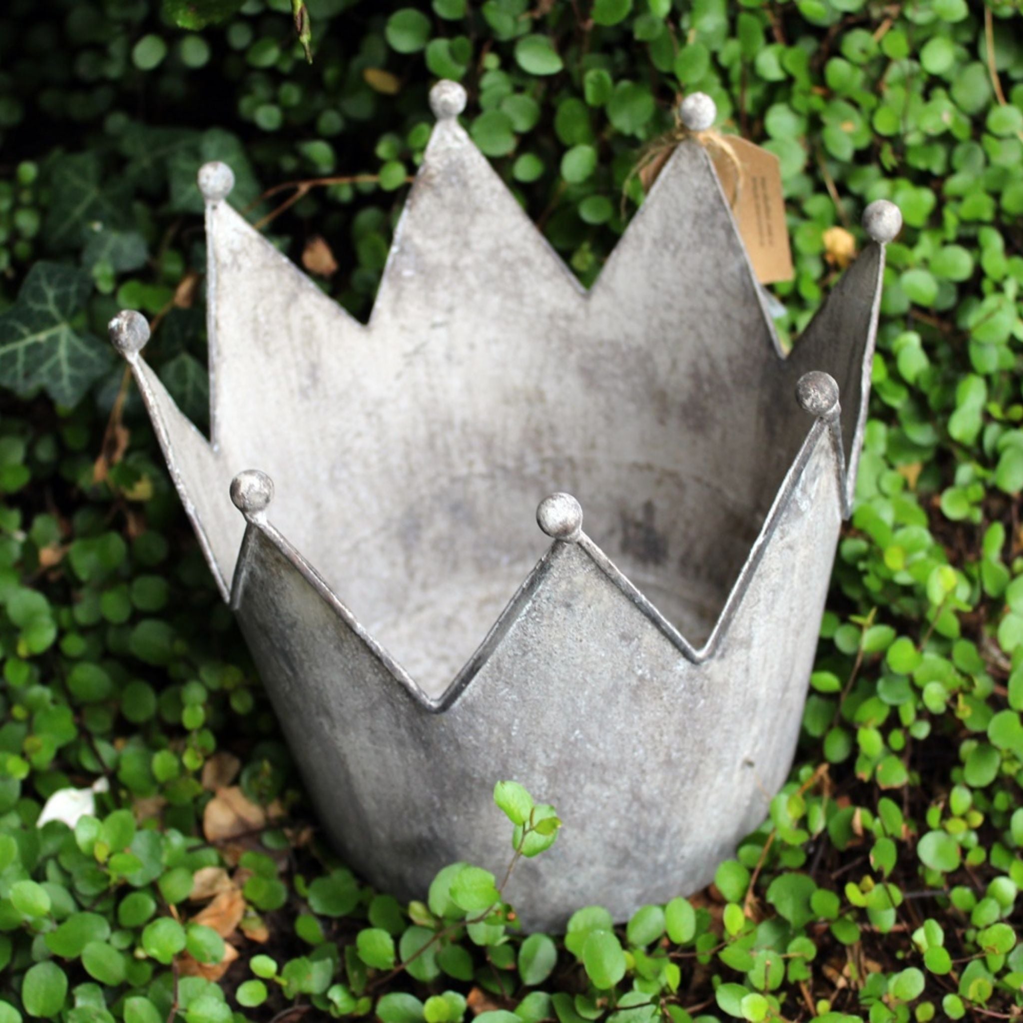 Übertopf Krone H18 cm