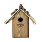 Vogelhaus Nistkasten mit Strohdach