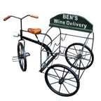 Nostalgie Weinhalter Fahrrad Weinlagerung