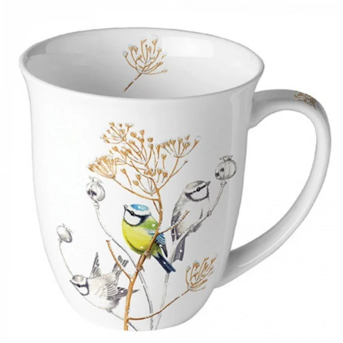 Porzellan Tasse Kleine Blaumeise 0,4 L