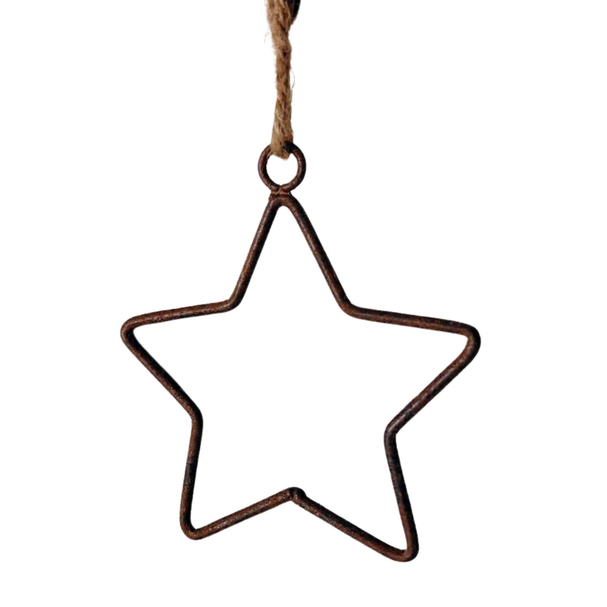 Roststern zum Aufhängen Weihnachtsdeko 10 cm