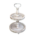 Vintage Etagere H50cm rustikal Used-Look Tischdeko