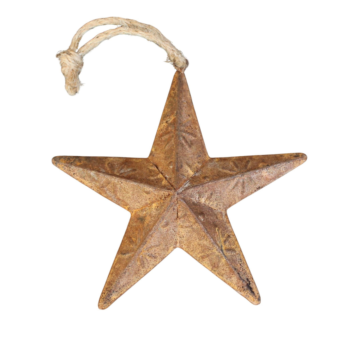 Roststern mit Kordel zum Aufhängen 20 cm