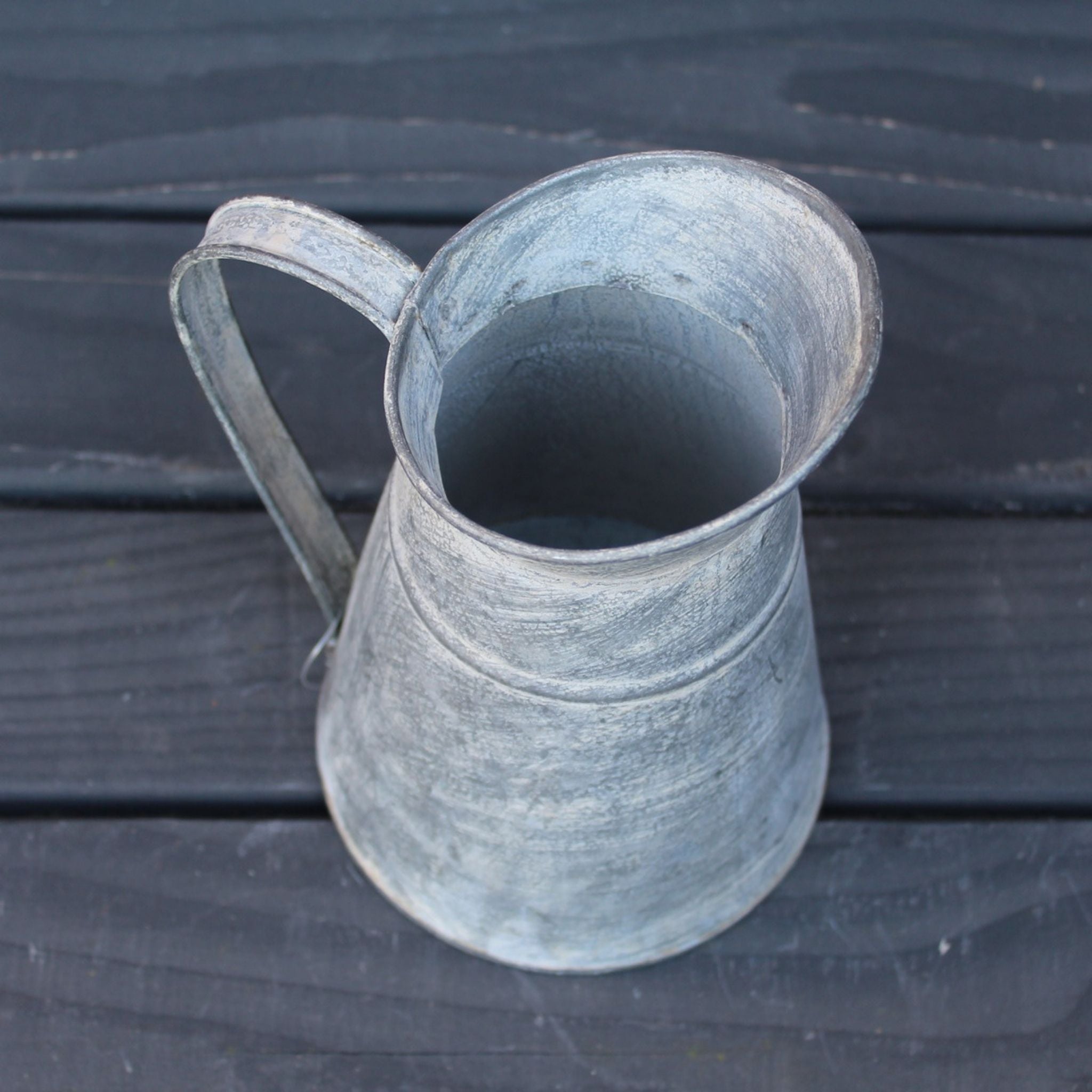 Deko Kanne Shabby Zinkkanne Krug Nostalgie