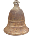 Dekoglocke Rost mit Kordel 17 cm