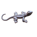 Gartenfigur Eidechse Gusseisen