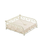Serviettenhalter Metall Shabby Chic 18cm