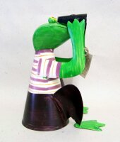 Zaunhocker  Frosch mit Fernglas