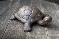 Schildkröte Gusseisen Gartenfigur
