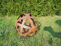 Gartendeko Rost Kugel