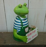 Frosch Zaunhocker Gärtner des Jahres