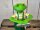 Zaunhocker Frosch mit Rechen