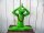 Gartenfigur Yoga Frosch II