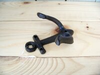 Wandhaken Anker antikbraun
