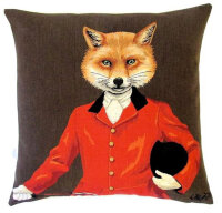 Gobelin Kissen Sir Fuchs Reiter