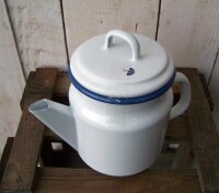 Emaille Teekanne 1 ltr