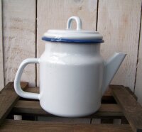 Emaille Teekanne 1 ltr
