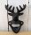 Wandflaschenöffner Hirsch Gusseisen