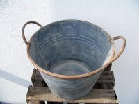 Pflanzkübel Zink Shabby
