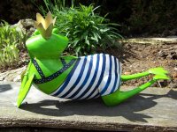 Gartenfigur Frosch Hilde Bikini