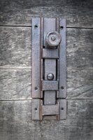Türriegel Gartentorriegel groß