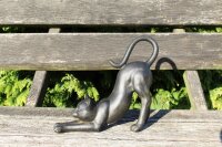 Dekofigur Katzen strecken