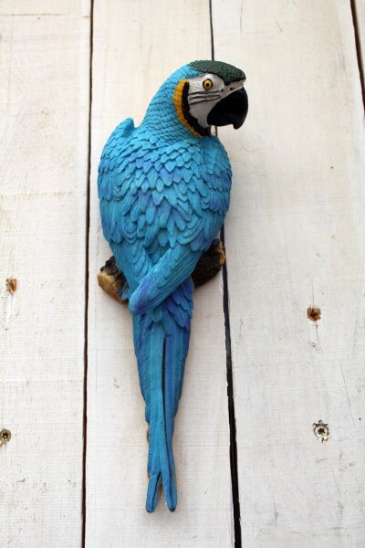 Dekofigur Papagei blau, 17,90 €