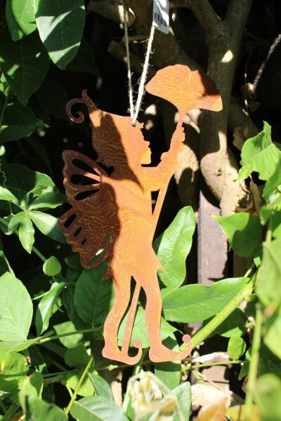 Edelrost Elf mit Gingko