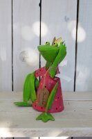 Froschkönig Zaunhocker bunt