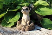 Gartenfigur grabendes Erdmännchen