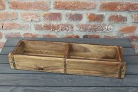 Holz Box Ziegelform doppelt