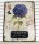 Nostalgie Blechschild Hortensie