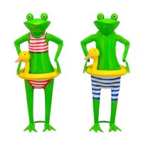 Bikini Frosch mit Ente