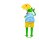 Frosch Jochen mit Handy