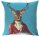Gobelin Kissen Fabfunky Hirsch