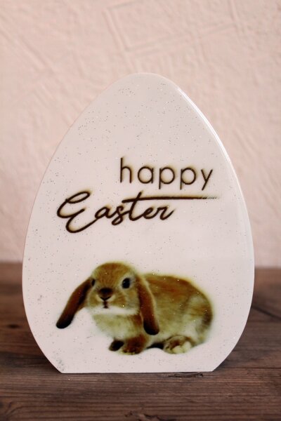 Standdeko Ei Happy Easter