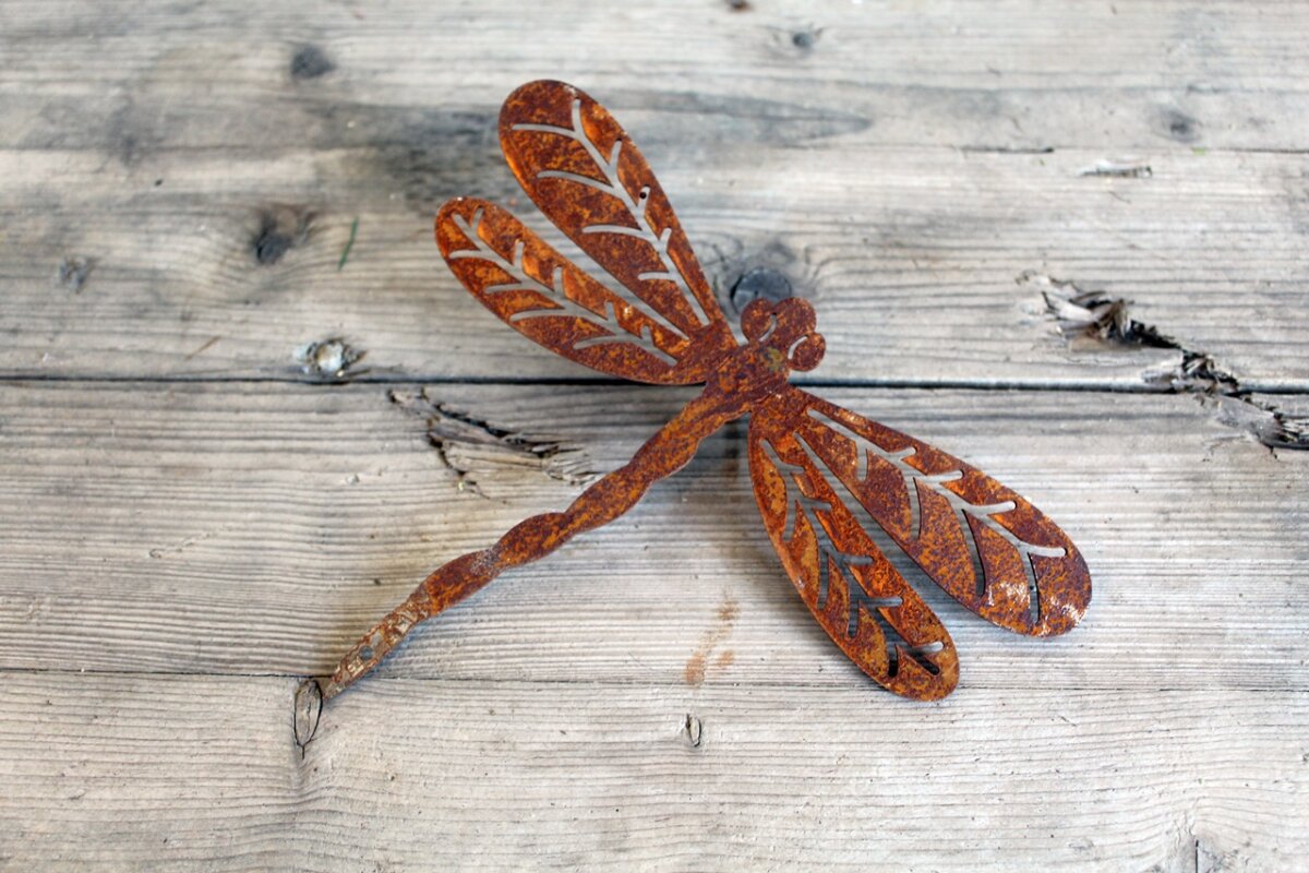 Edelrost Elf mit Gingko, 7,90